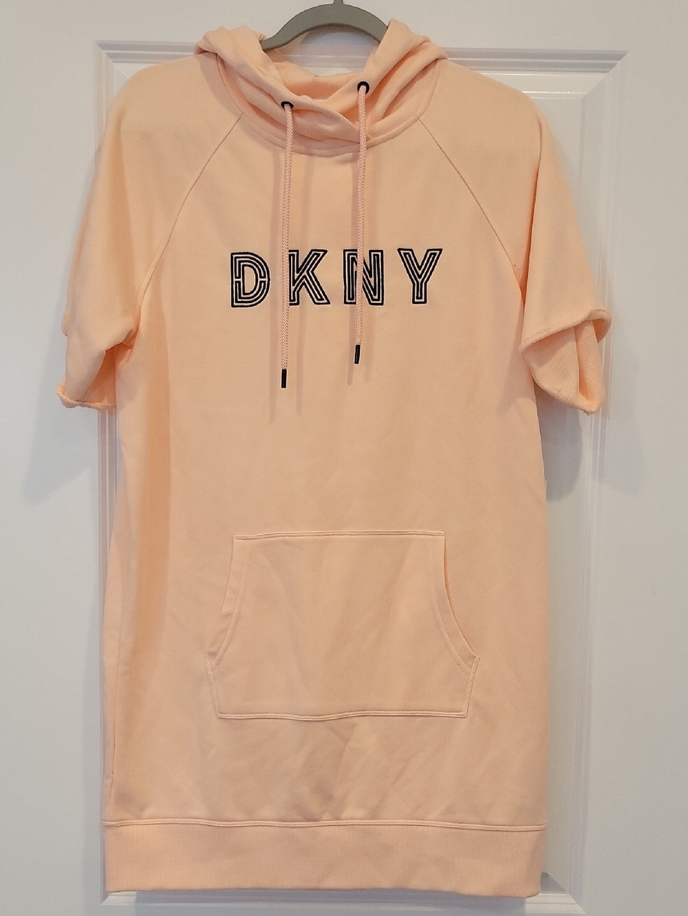 DKNY Women's Embroidered Track Logo Sneaker Dress In Small NWT